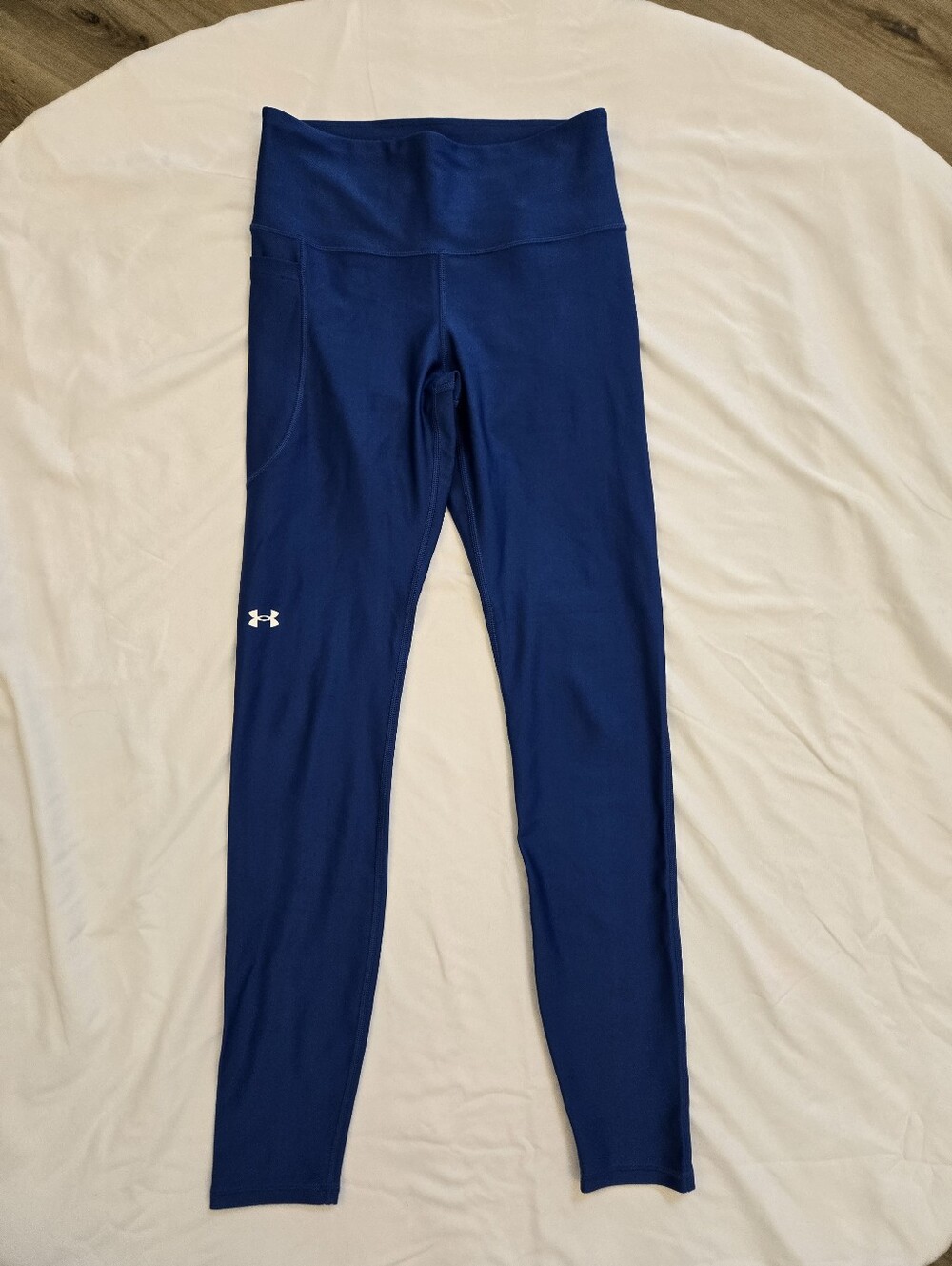 Under Armour Women's Navy High-Rise Compression Performance Leggings